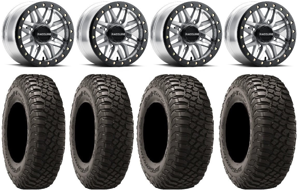 Mh Sportsman Ryno BFG Raceline 1000 Bdlk 14" Wheels 850 Tires 27" KM3 550
