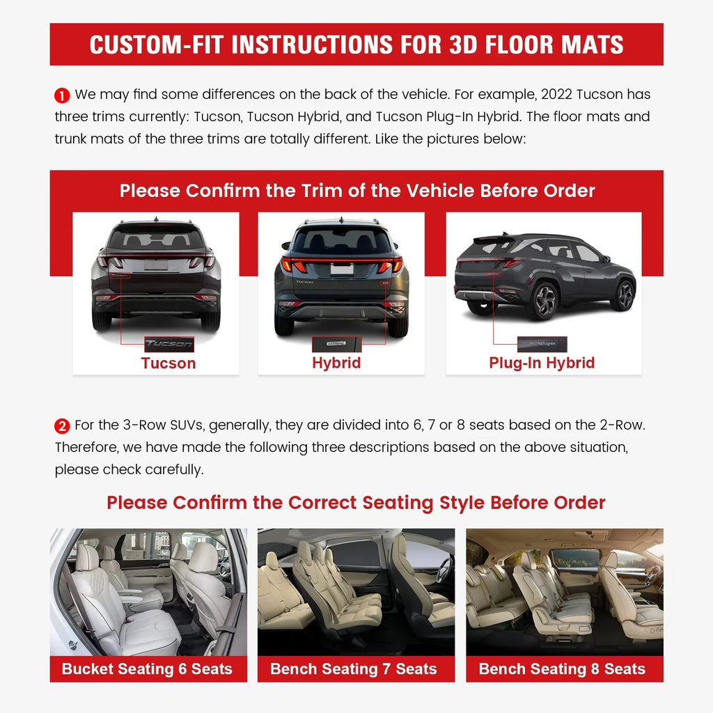 with Mats Trunk Weather Full Mat Ikon All TPE Cargo + Floor U11 X1 Rear Interior Car Compatible Set 3D 2023-2024 BMW Tray 4PC Mats Waterproof Liners Black Motorsports Accessories Floor Anti-Slip Trunk