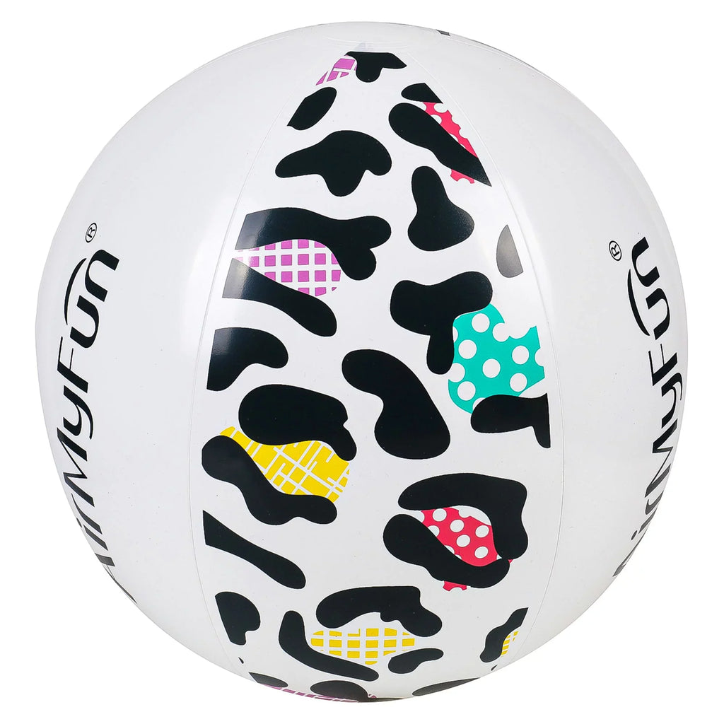 for colorful cheetah children men pool beach float, both and air-filled suitable ball,