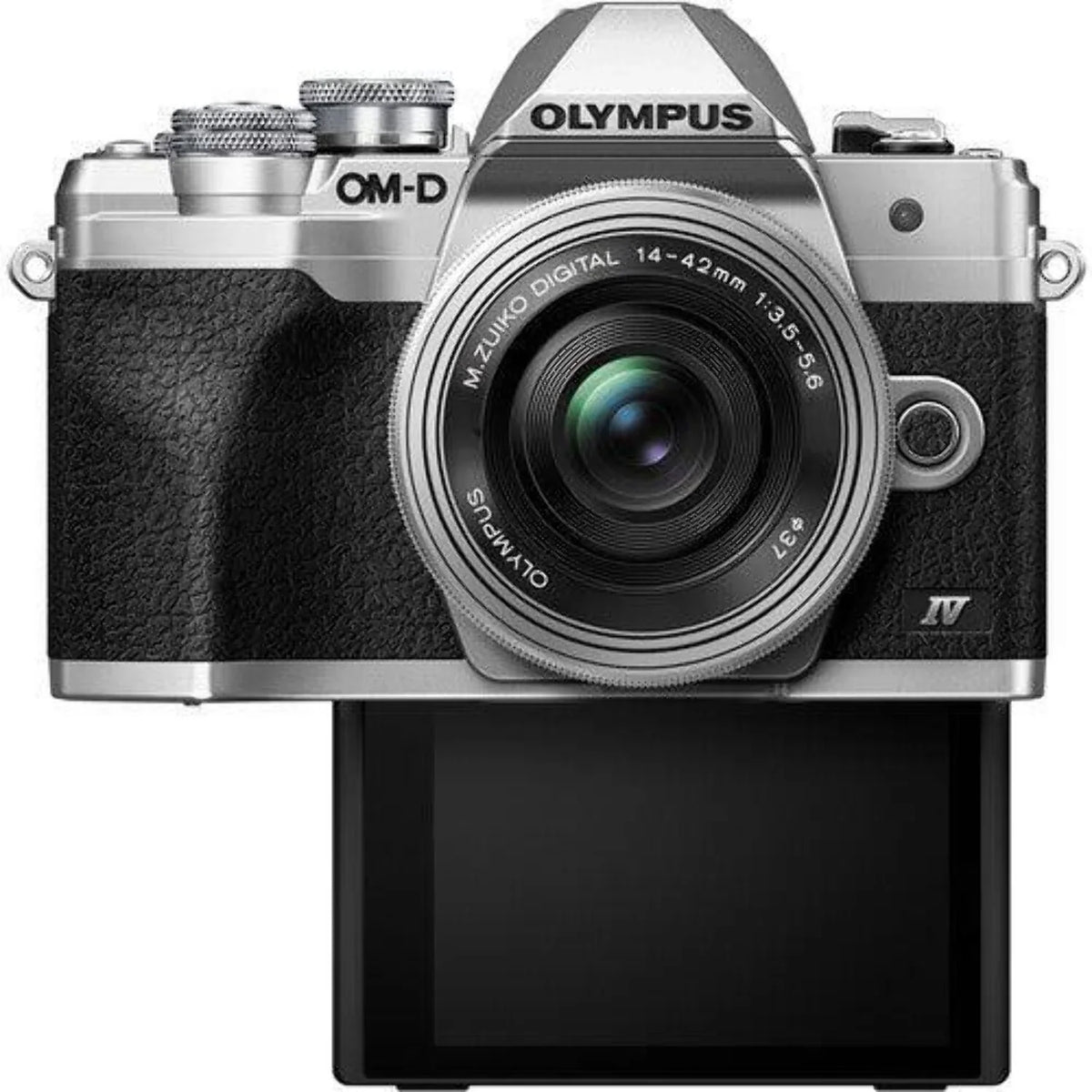 E-M10 IV OM-D Only, Mark Megapixel Mirrorless Olympus Body Silver 20.3 Camera