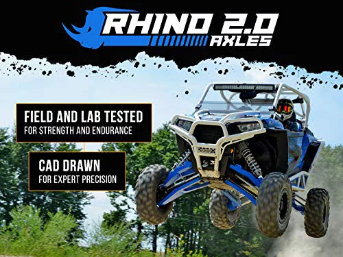 Axle Rhino Left Duty Kawasaki Front for Stock|AX-4-88-FL-0-DT SuperATV Teryx 1000|1 KRX 2020+ Heavy FRONT 2.0 Than LEFT Axle|Stronger