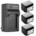 BP727 HFR800, Wall VIXIA with AC Cameras HF R600 and VIXIA HF VIXIA Charger HF HFM36 R800 R500 R700 HF VIXIA Battery Compatible LEGRIA 3-Pack HFR500, M36 BP-727 Kastar HF HFR600, Canon HFR700,