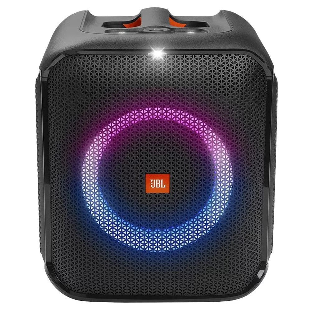 Party LED Compact Essential + Partybox Speaker Portable JBL Microphone Encore w