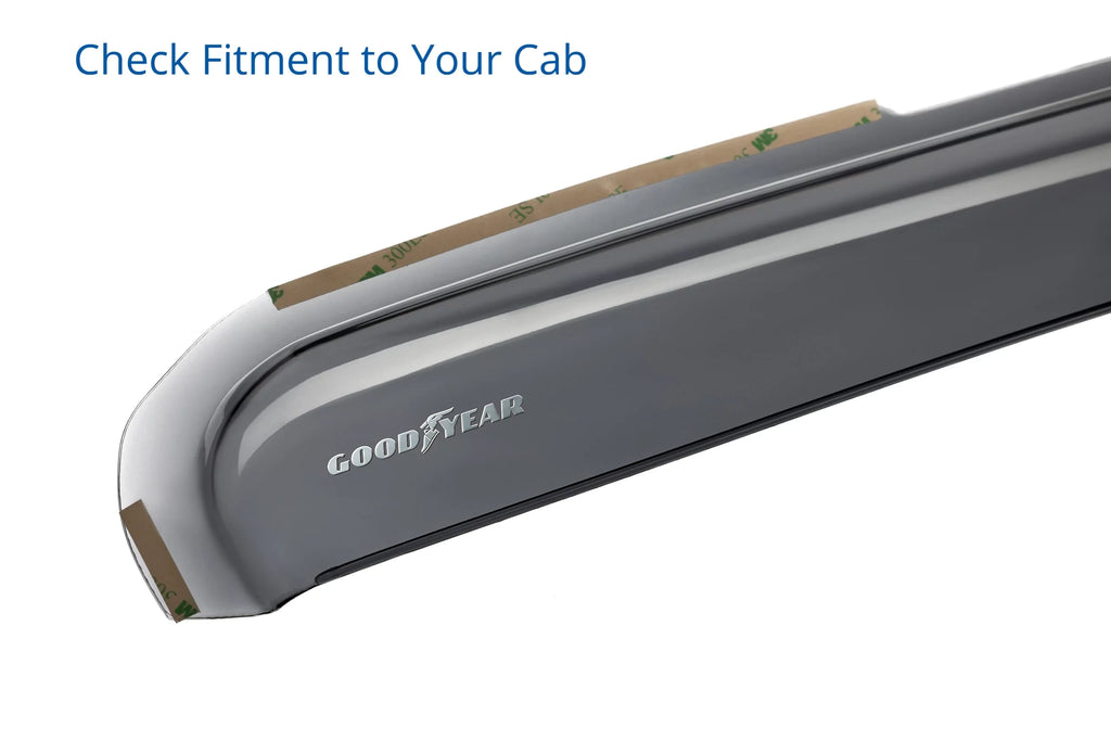for Regular - 2 Vent Accessories, Goodyear Cab/SuperCrew/SuperCab, Rain Window pcs Deflector, Car Cars, Deflectors F150 2021-2024 in-Channel Ford GY003497 Guards, Visors Shatterproof Window for