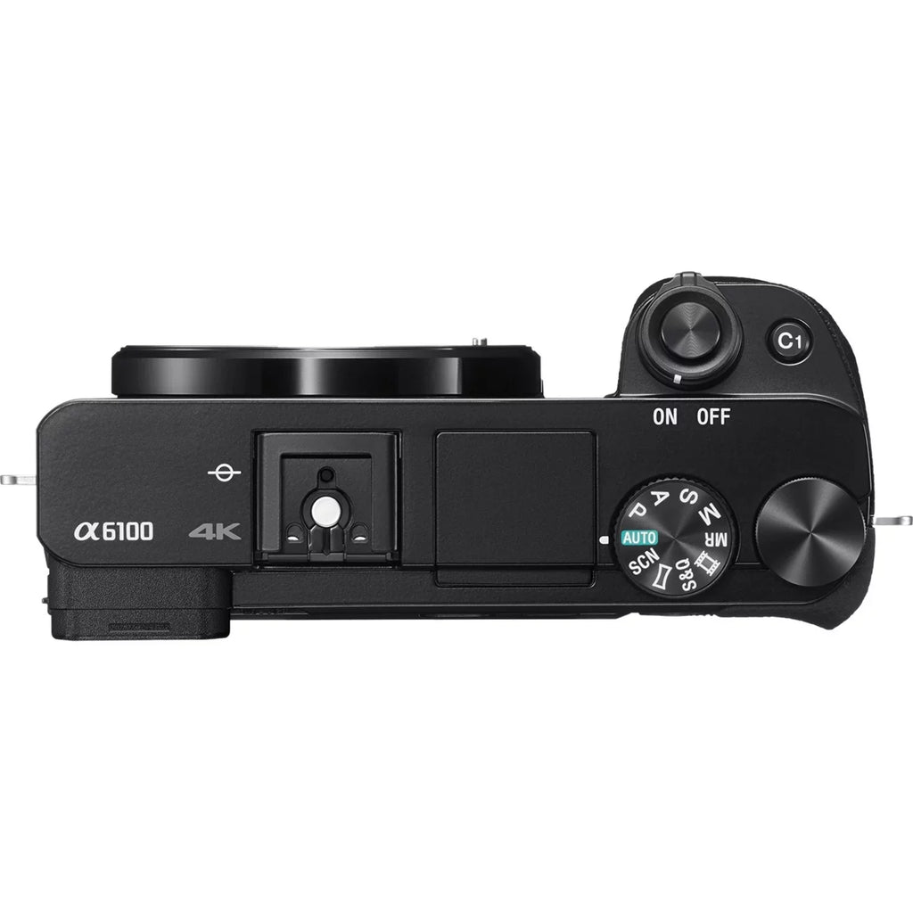 Alpha Megapixel Body Sony Black Camera ��6100 Mirrorless 24.2 Only,