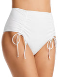 Revel Side Separates Simone Ties Rey Swim Metallic Bottom Womens