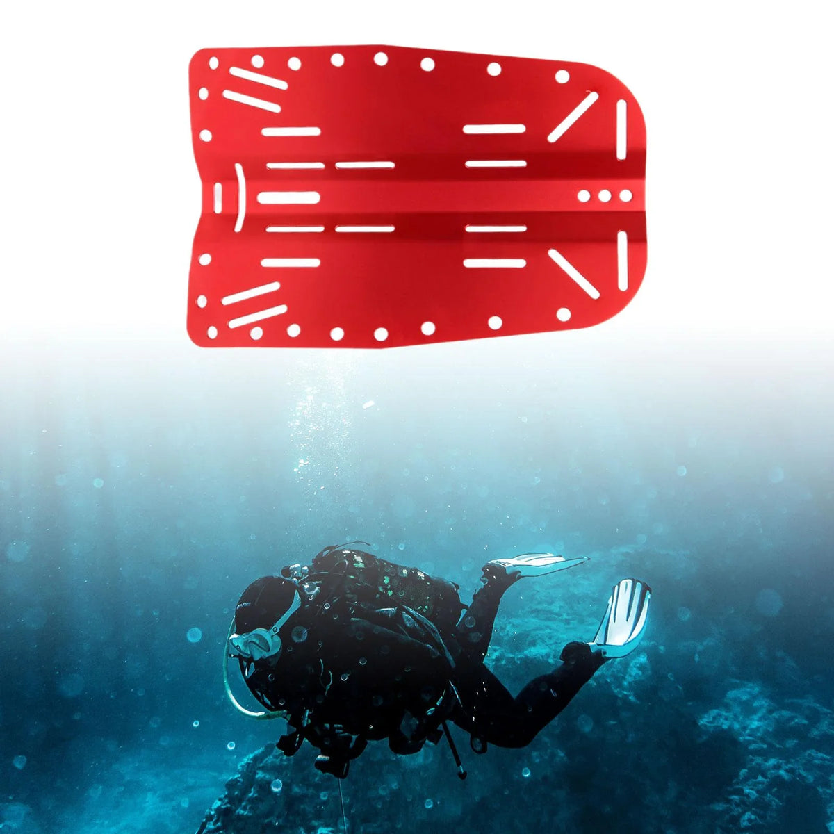 Scuba BAOSITY Universal Diver Diving BCD Plate Lightweight Gear Backplate Snorkeling