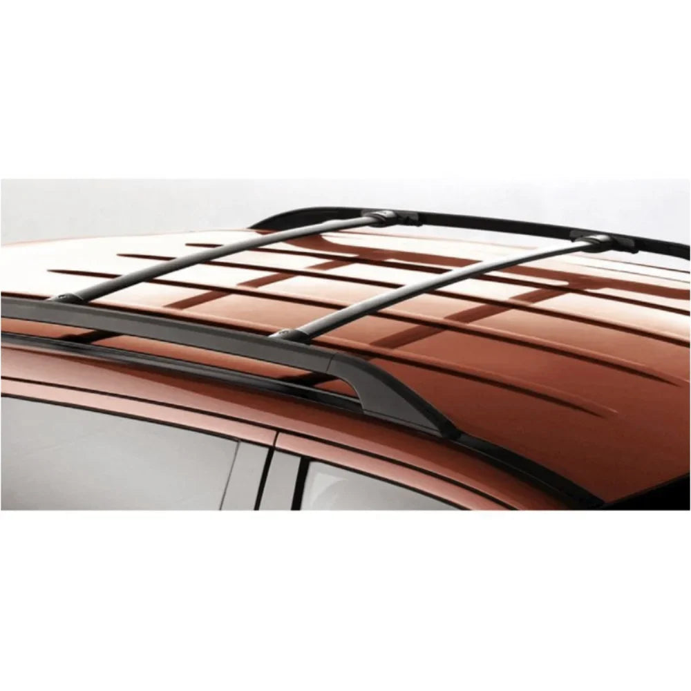 Police Ford Black Explorer Bar Interceptor For Rack Utility Aluminum Roof 2Pc