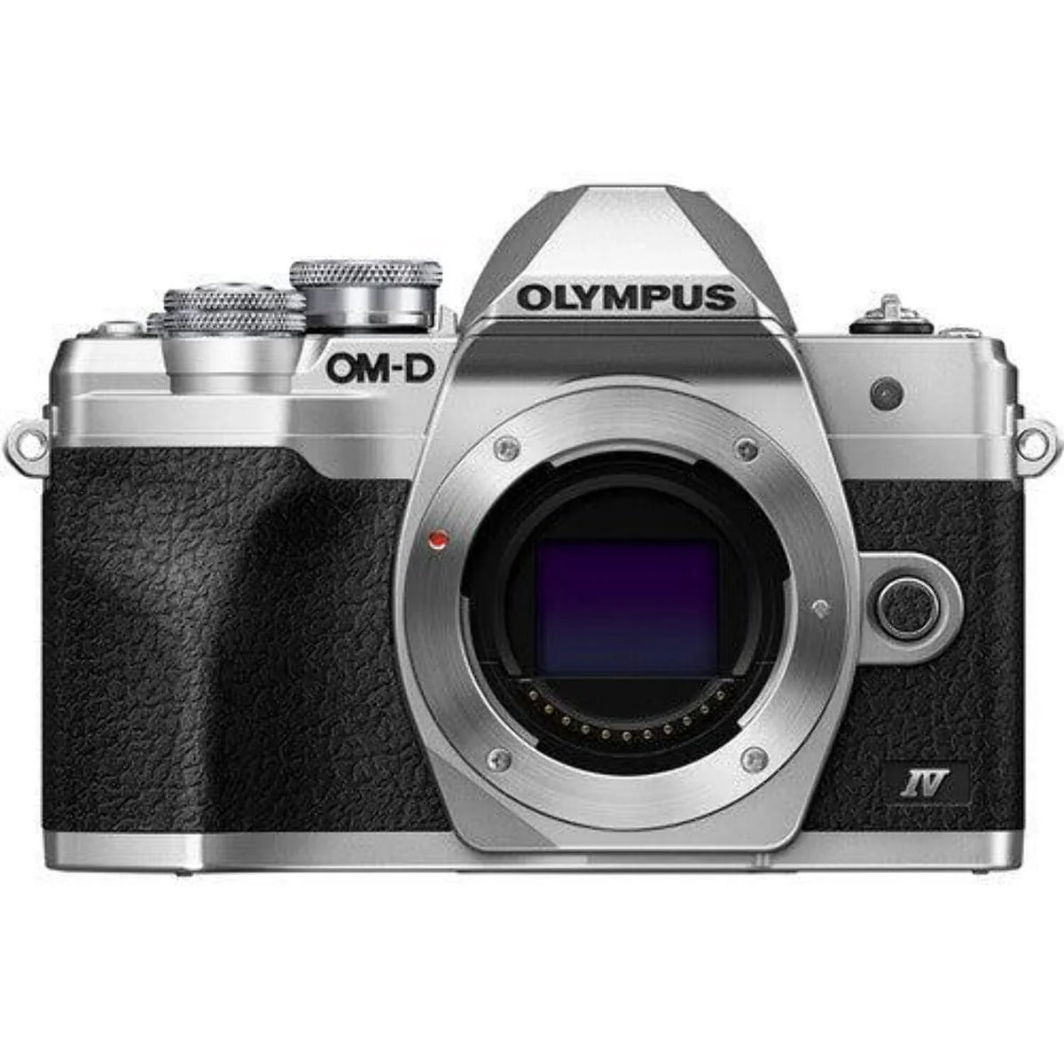 E-M10 IV OM-D Only, Mark Megapixel Mirrorless Olympus Body Silver 20.3 Camera