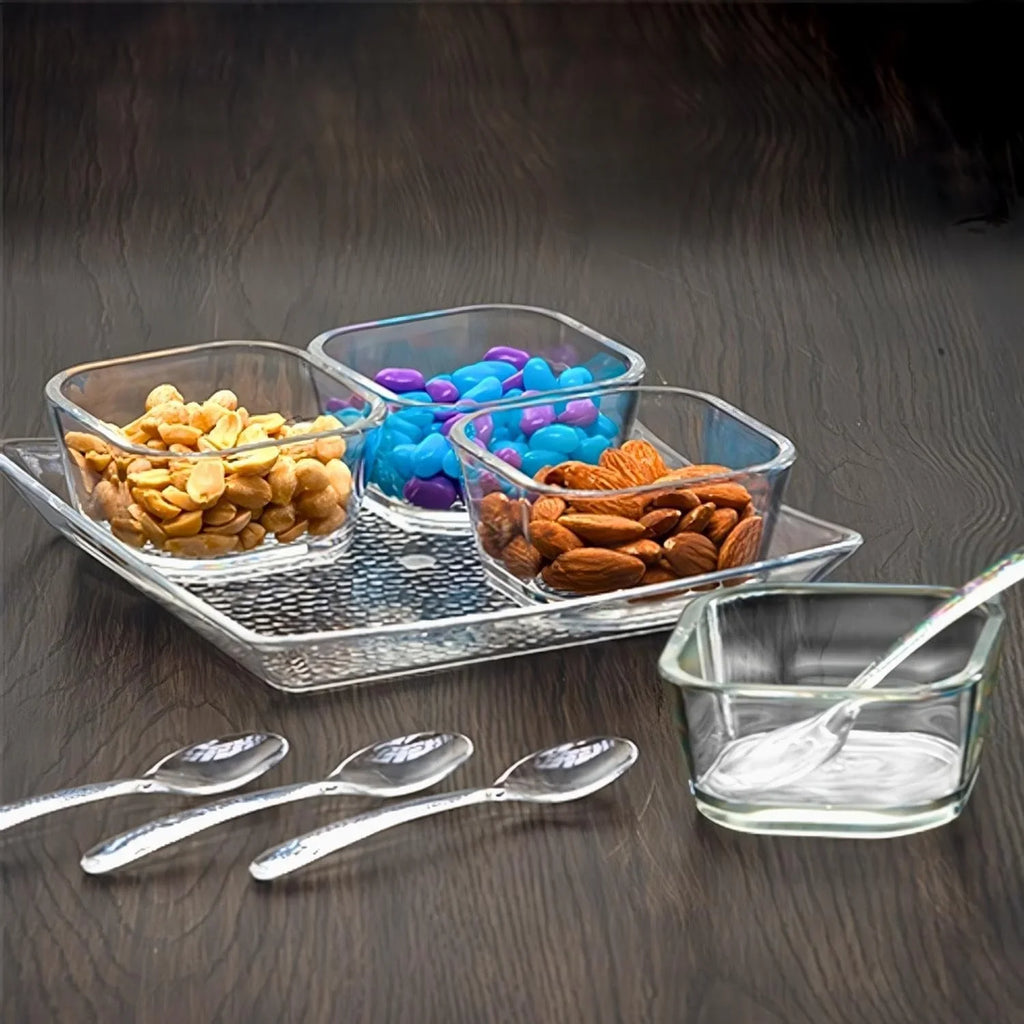 Pack 6) Events, (7.75" X Spoons 7.75" For Premium With Parties, 1", & Serving Clear Perfect - Set Dining X Of
