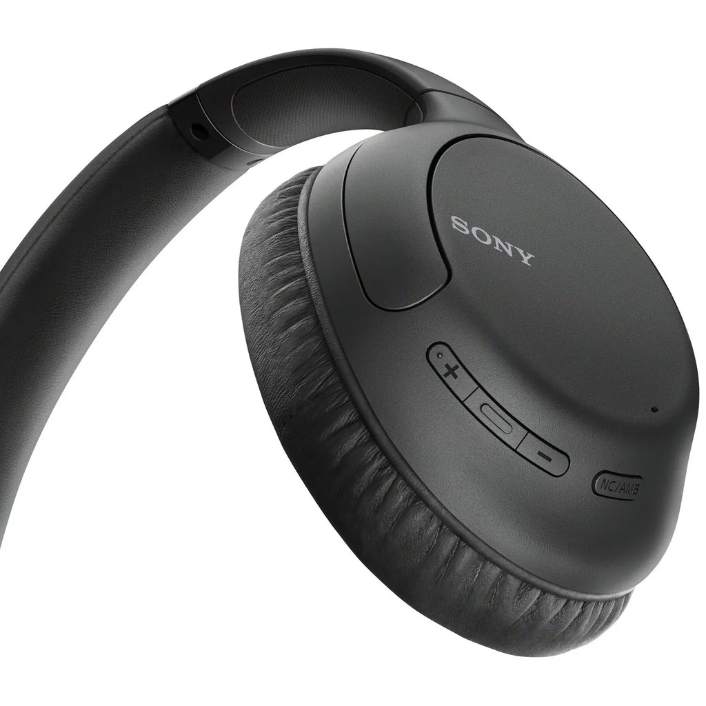 Deco Sony Wireless (Black) Bundle Noise-Canceling Gear with Case Headphones WH-CH710N
