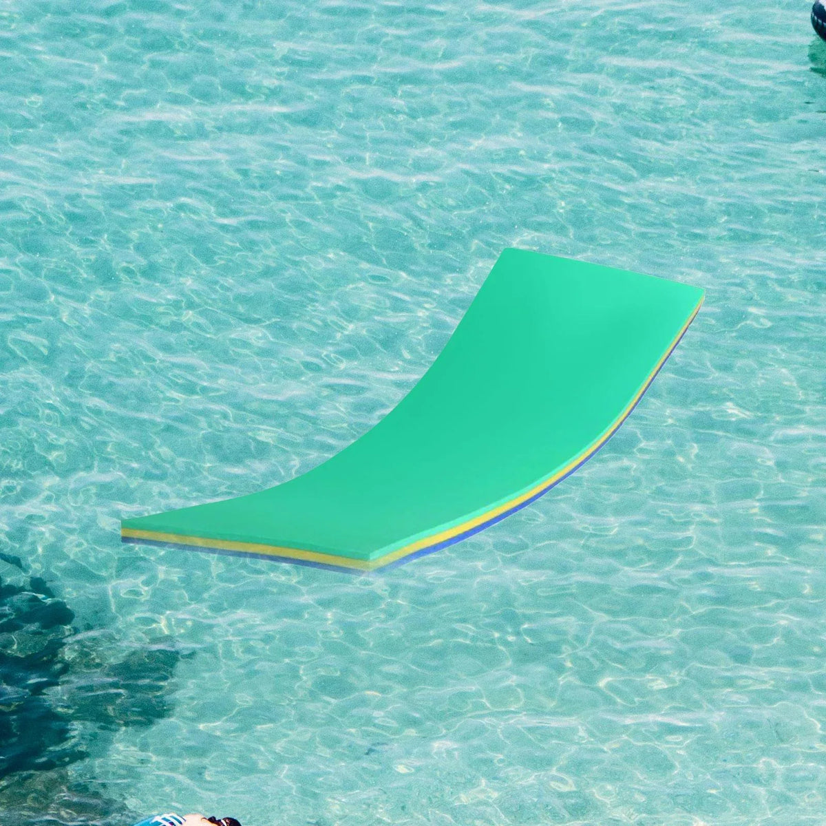 Yellow for Mat Relaxing Raft Floats GARENDE 3 Layer Water Tear Pool Resistant