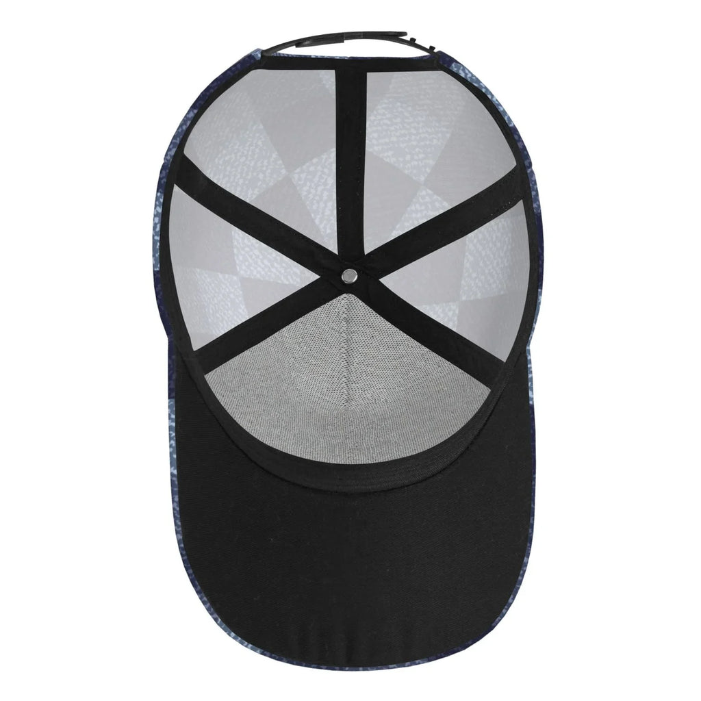 and Balery Gingham Hat(Blue Size for Seasons Adjustable Check) Baseball All Workouts Dad Buffalo Activities Running Outdoor Cap