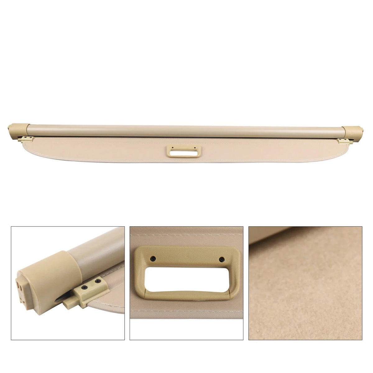 Security Shade Trunk Cover Shelf Cover 2007-2012 Cargo Security 07-12 Fits Trunk Benz Mercedes GL550 GL550 Trunk Beige Privacy For Benz Cargo Privacy Mercedes Shade Security Shade Cover Rear Cargo