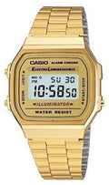 A168WG-9W Watch Light Sport Eliminator Gold Digital A168WG A168WG-9 Alarm