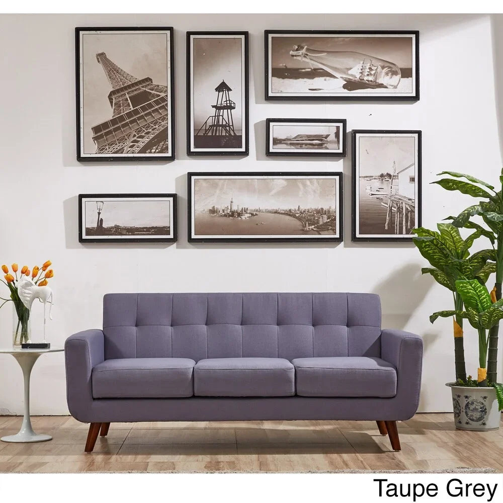 Grey Payne'S Rainbeau Pride Linen Mid-century Furniture US Tufted Furniture Pride Sofa Grace U.S. Upholstered