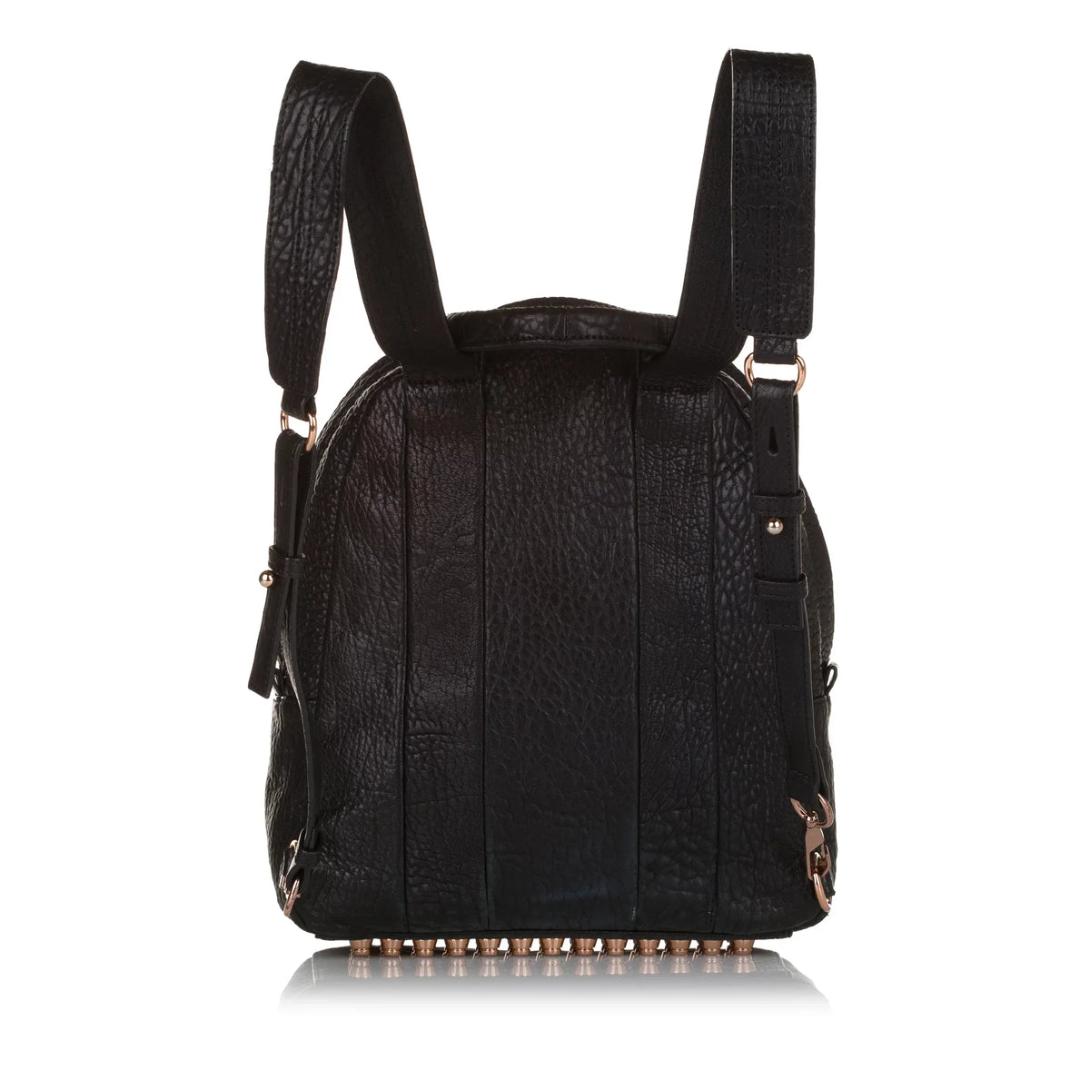 Backpack (Good) Calf Unisex Dumbo Alexander Wang Authenticated Pre-Owned Black Leather