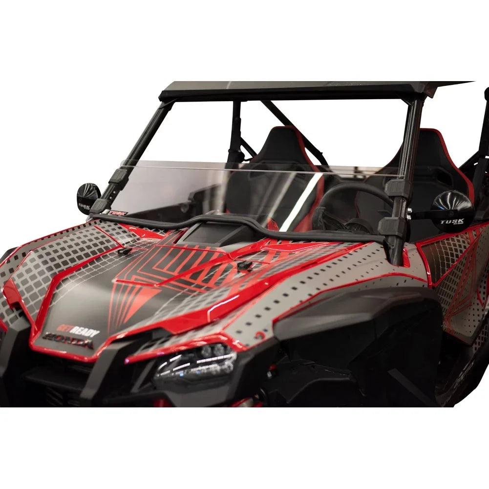 Honda 1000X Half Removable Clear Talon Windshield 2019-2021 For Tusk