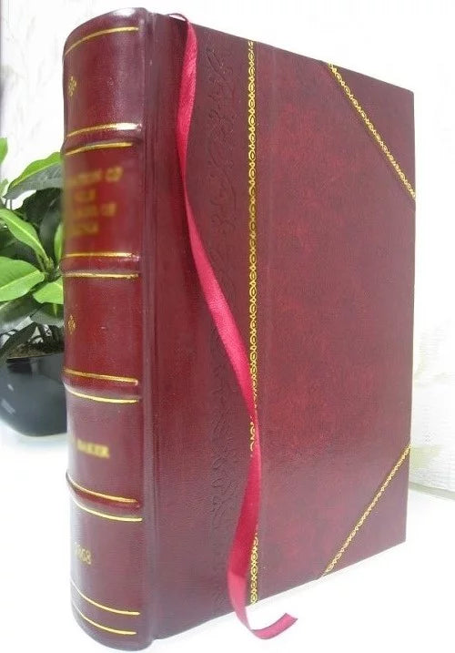 ... being arts of manners domestic habits, customs: Scripture an account and [Leather the Bound]