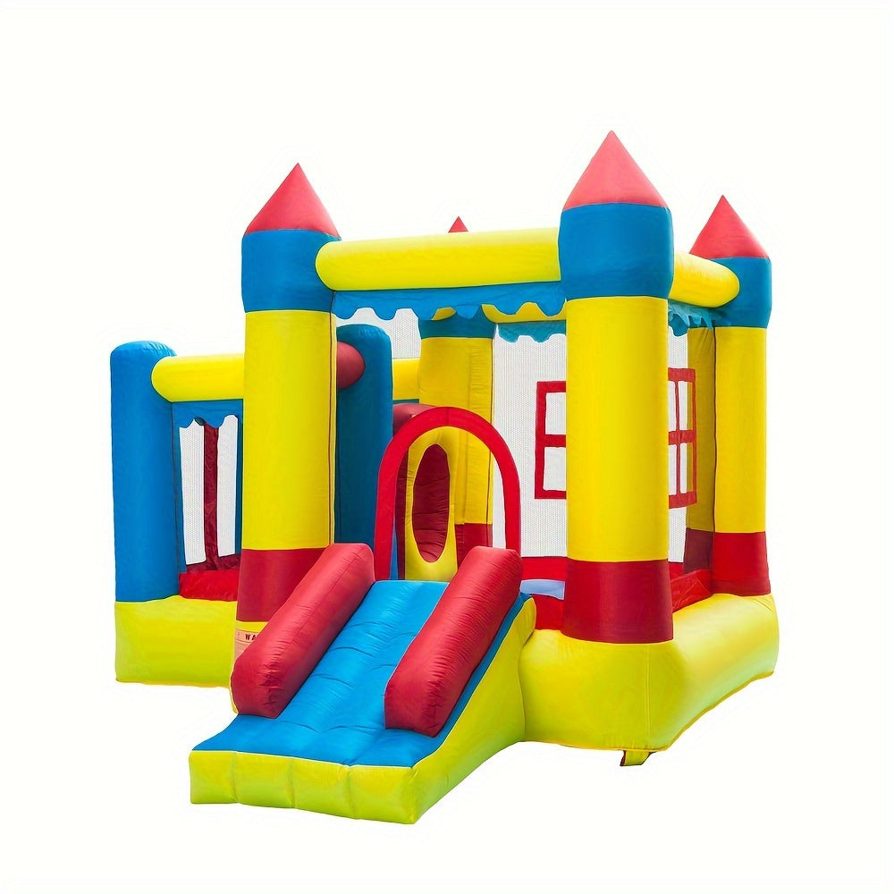 Castle Pit Ball Thick House Castle Bounce 3.2*3*2.5m Multicolor Jumper canvas DFSDFGF32 Play air-filled 420D fabric