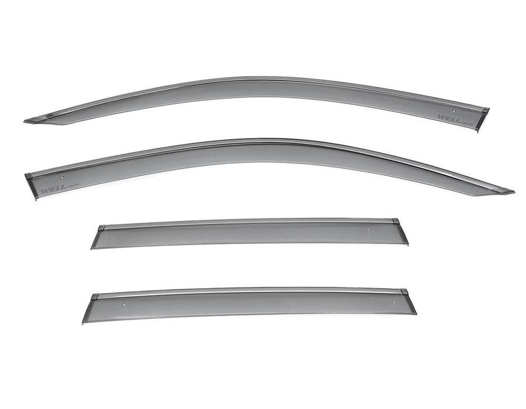 2024 / BMW for Wind With 2019 Wellvisors 2021 Side Visors 2022 Guard 2023 Trim Deflectors X3 Rain G01 Black 3-847BM017 2020 Window 2018