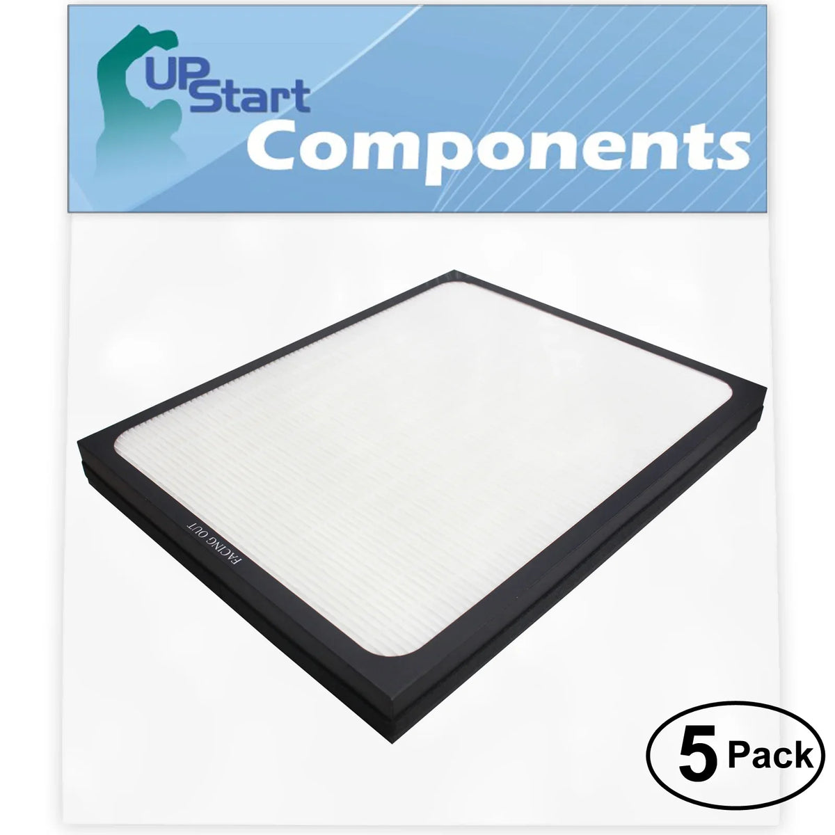 for 5-Pack Compatible 300 Blueair Replacement 203C Air Filter & Blueair Filter Air with Purifier - 200