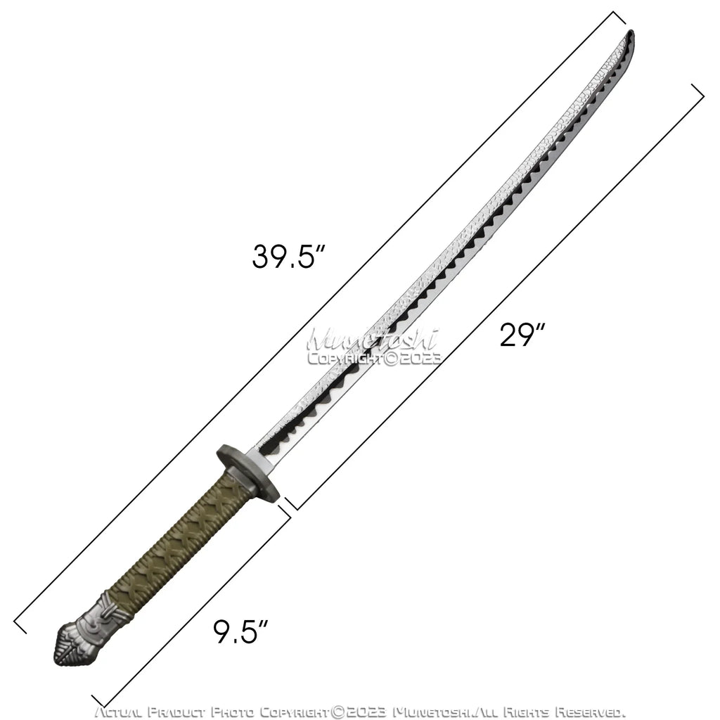 Fantasy Katana Munetoshi FOAM 39.5” Cosplay Samurai Sword Elden Moonveil Medieval