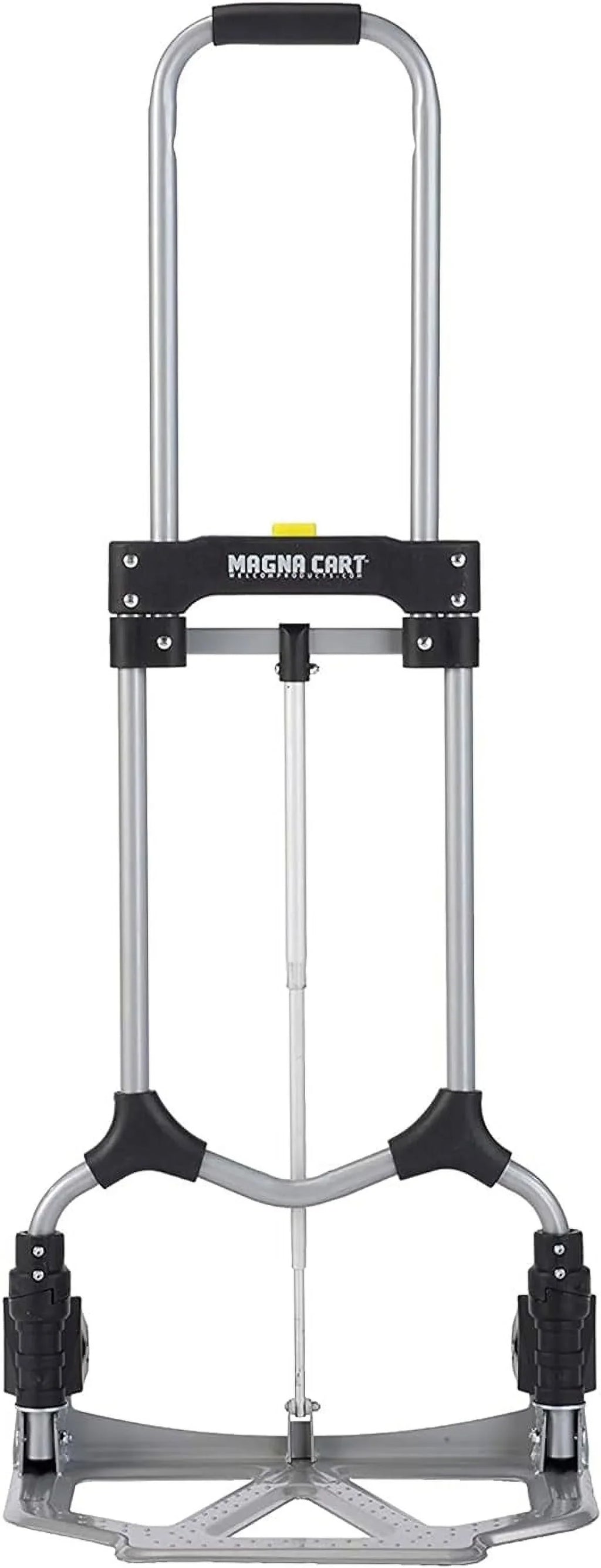 Truck Cart Personal W/Telescoping 160Lb Folding Capacity Luggage MCI Handle, Pack) Steel Hand Silver/Black (2