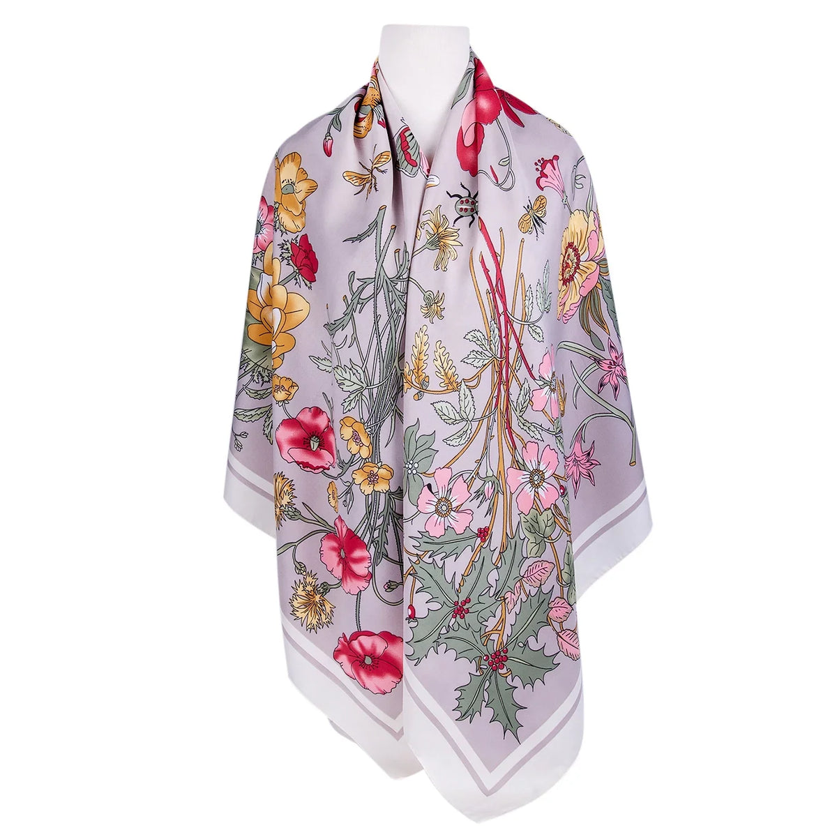 130 for Fashion Shawl for Women Wedding cm) Shawl 51x51'' GOODS Silk Wrap Travel Scarf and Beige Evening Shawl (130 Tops STP Botany *