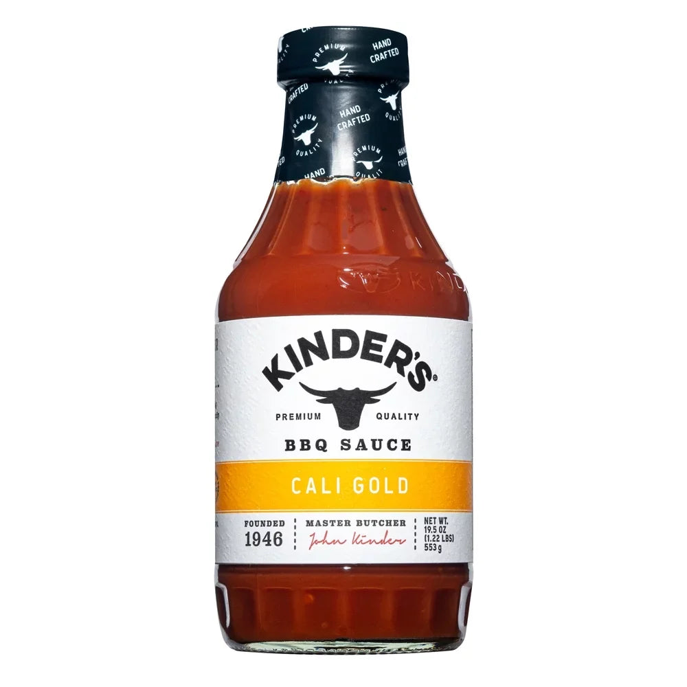 19.5 Pack 6 Barbeque Cali Kinder's Gold Oz Of Sauce,