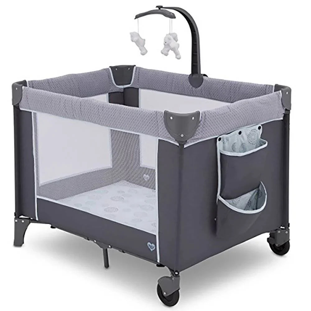 Changing Bassinet Removable Yard Deluxe Portable LX Table, Play Delta Children Baby and With Eclipse