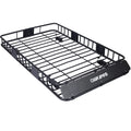 steel Roof Carrier Rack BasketMotoring Mount Roof RackTop Cargo 64black Rooftop