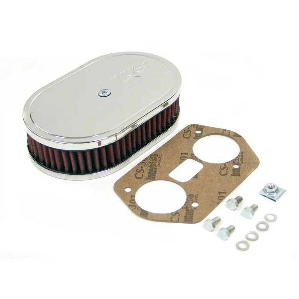 Filter Racing [56-1160]KN 1 Custom H x Air - 3/4in 4 Air Filter.K&N Oval 1/2 Custom DDO 7in