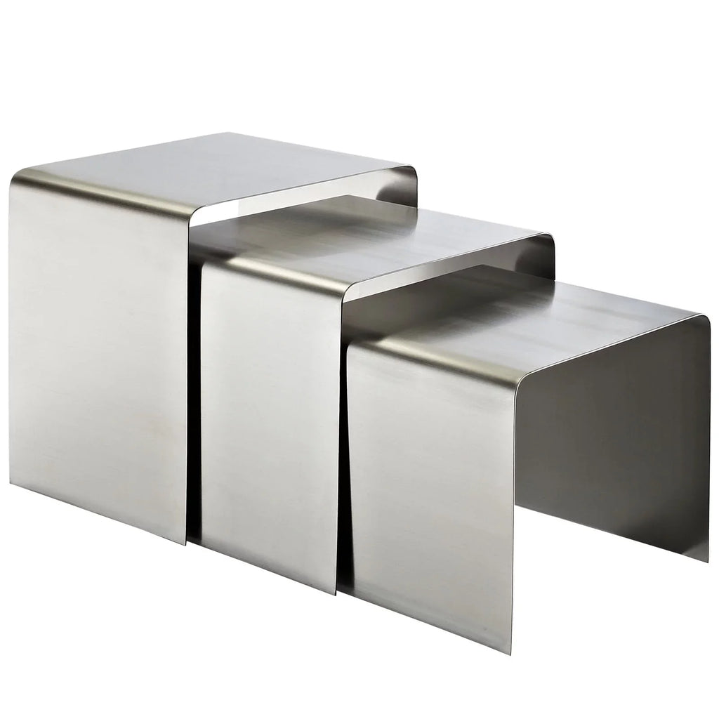 Table Nesting in Modway Silver Rush