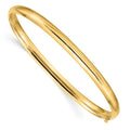 3/16 High 14k Hinged Bangle Bracelet QHP3/16O Oversize Polished