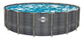 Rattan Sunneday 52 Pool Soft-Sided in. ft. 24 Oasis x Round