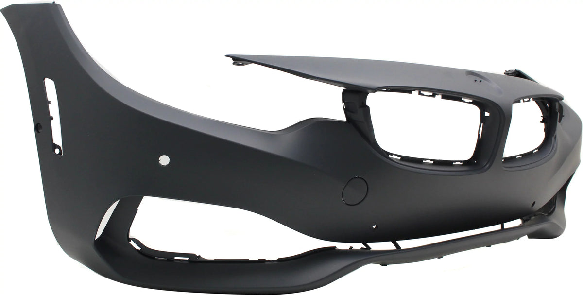 BMW Front PDC 2014-2017 4-SERIES BUMPER For with and Compatible COVER Convertible/Coupe/Hatchback Sensor Camera Primed Holes