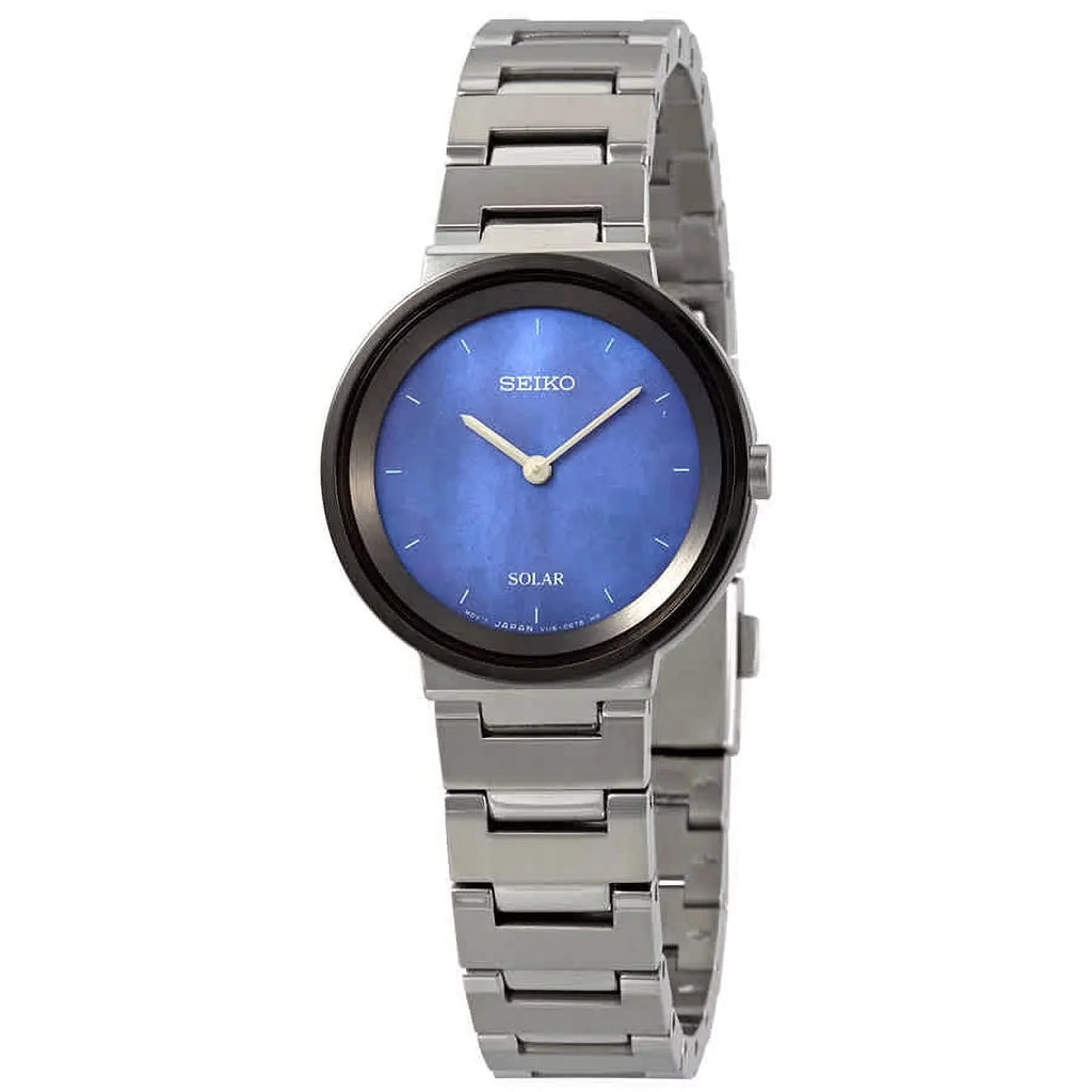 Stainless (Model: Seiko Dress LADIES' Color:Silver-Toned SUP385) Watch, Quartz Women's Steel