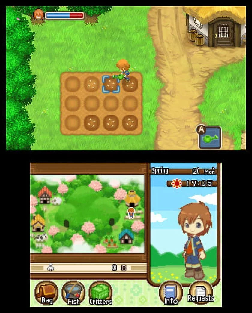 3DS Harvest Two of Tale - Nintendo Towns Moon: