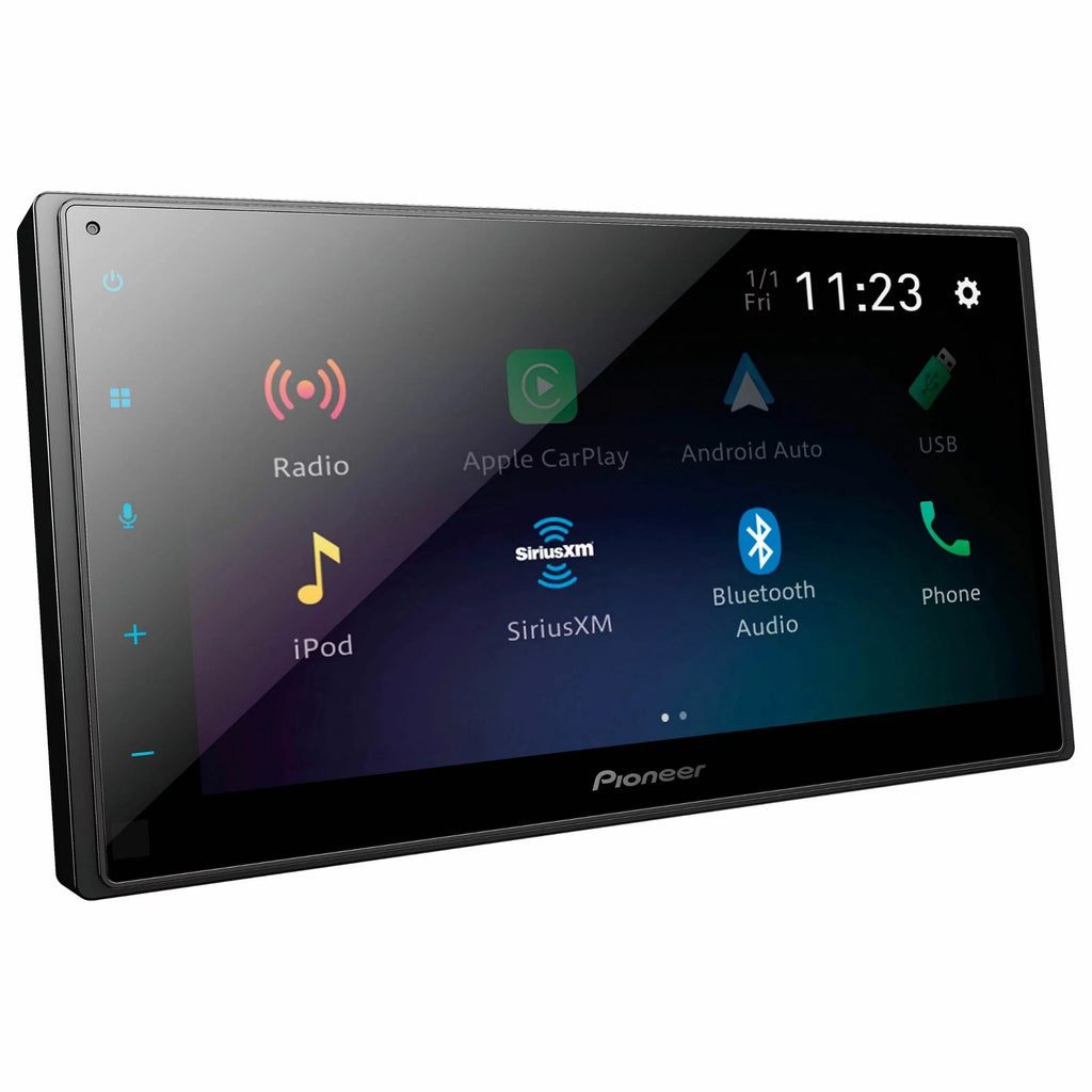 Touchscreen, (Refurbished) Capacitive 6.8" Receiver and Bluetooth Glass Premium Digital Ready Restored Back-Up Media Pioneer DMH1770 Camera