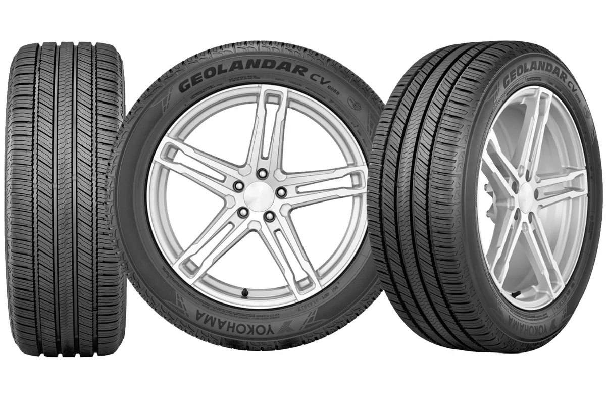 All G058 BW Tire 235/60R18XL CV Geolandar Yokohama 107V Season
