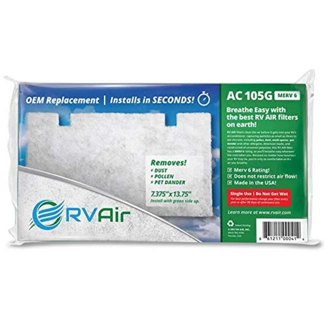 Replacement in. Filter 7.5 AC105G Air x 14 RV