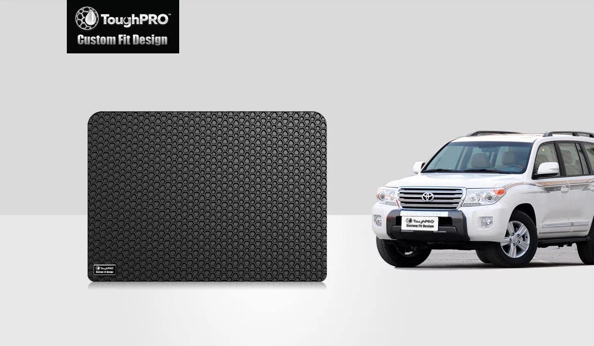 '- with Cruiser - ToughPRO Compatible 2009 Black TOYOTA Cargo Mat Weather Rubber (Made - - FJ in Heavy USA) Duty All