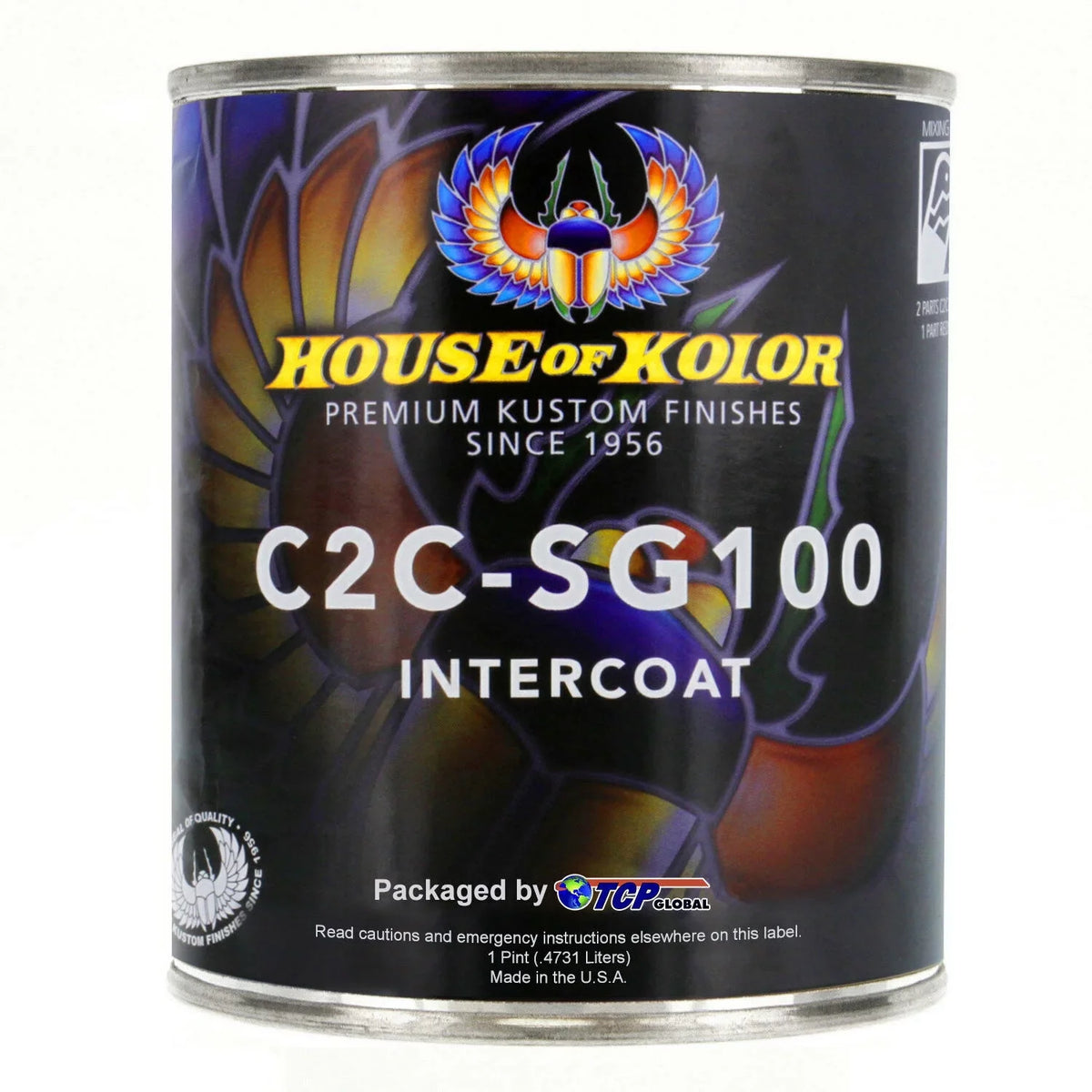 of Clearcoat Klear Kolor Pint Intercoat VOC, Midcoat House Low
