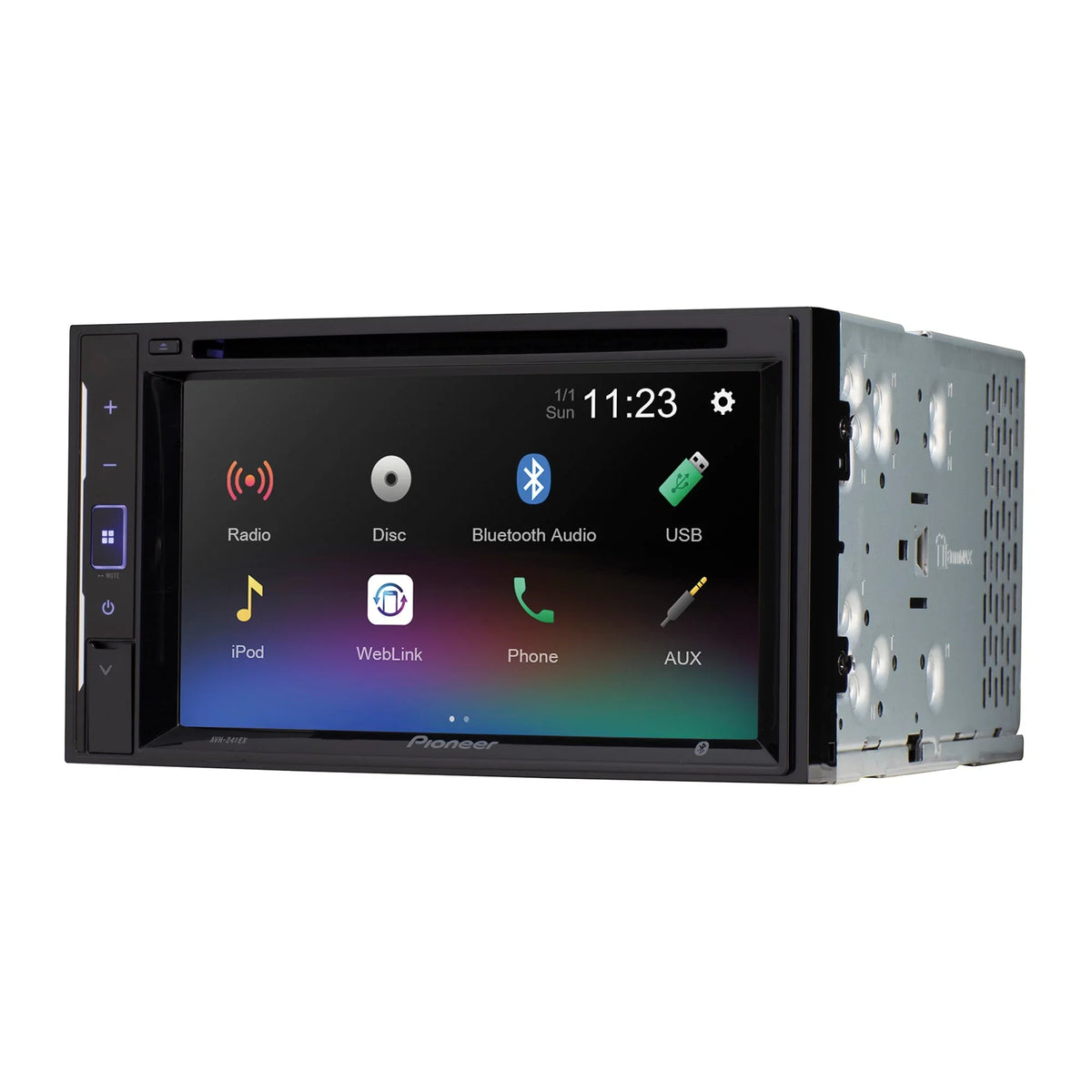 Resistive 6.2 - inch Receiver Ready DVD Up Back - Black Camera Touchscreen Pioneer