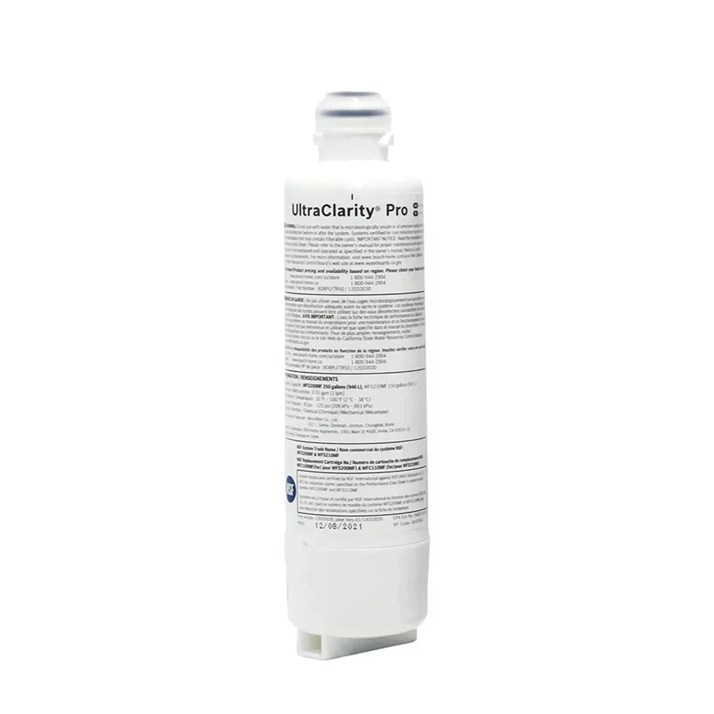 RA450022, Pack) BORPLFTR55, Water replacement/compatible.(1 UltraClarity REPLFLTR55, Bosch 11032531 Pro Filter,