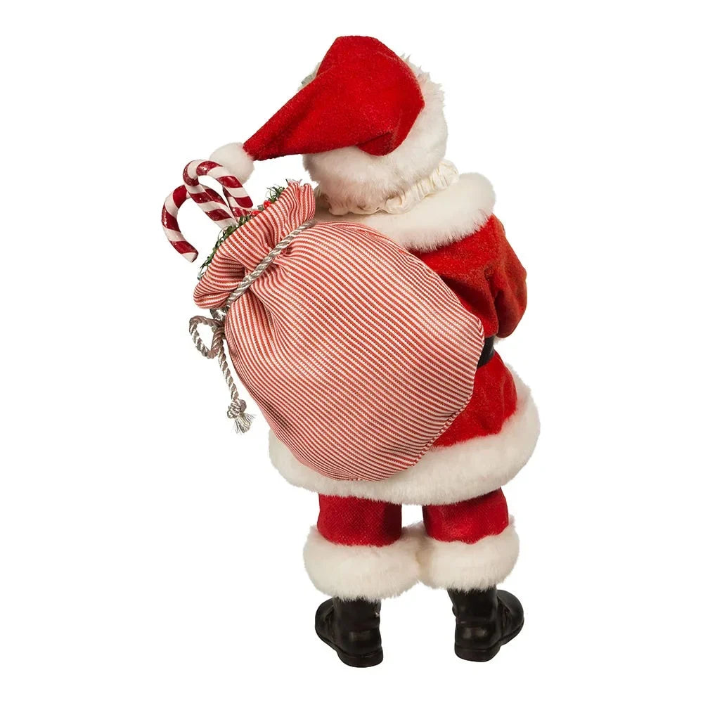 Cane Adler Santa Kurt Fabriché 10.5-Inch Candy with Tray