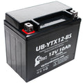 Free, UpStart Suzuki Activated, Battery 1000 Battery CC GSX-R1000 10Ah, 12V, - Maintenance UB-YTX12-BS Factory 2003 Motorcycle Replacement