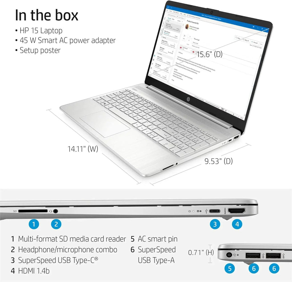 [Windows Wi-Fi 4.2, Laptop Graphic, BT Pro] Business 4-core RAM, Full 6, 256GB Keypad, 8GB Computer, 15.6" Xe w/Accessories 15 i7-1065G7), HD Intel PCIe i5-1135G7 Numeric (Beats SSD, 11 Iris
