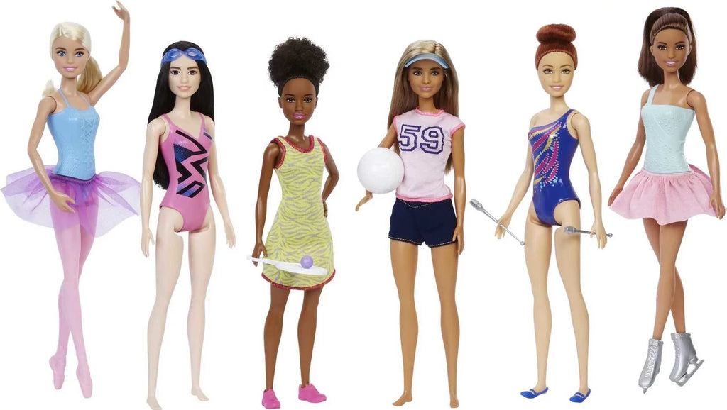 Related Career Doll Pack, Barbie Set Doll 6 with Accessories & Careers Outfits Collection